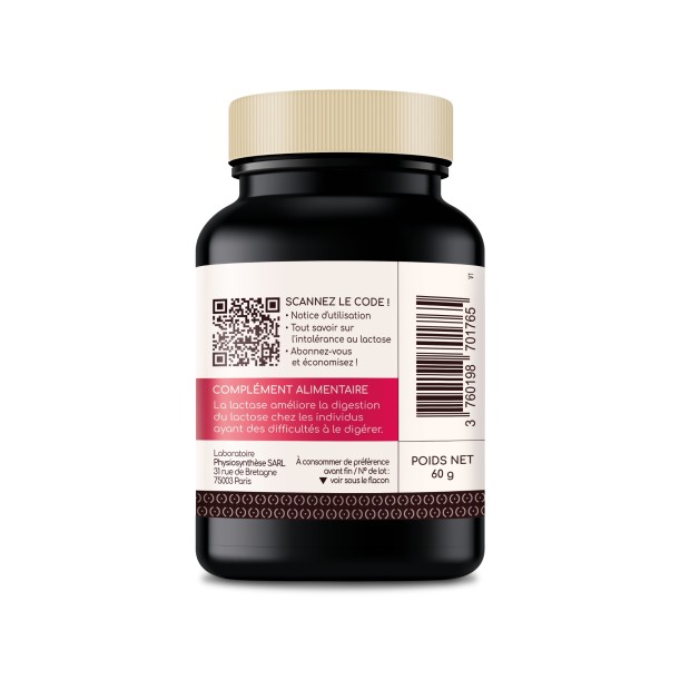 LACTOLERANCE 4500 - Pack de 480 gélules de lactase