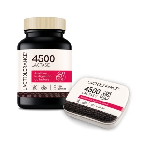 LACTOLERANCE 4500 - Pack of 300 capsules