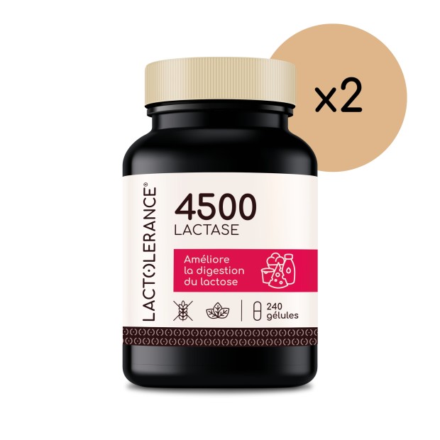 LACTOLERANCE 4500 - Pack de 600 gélules