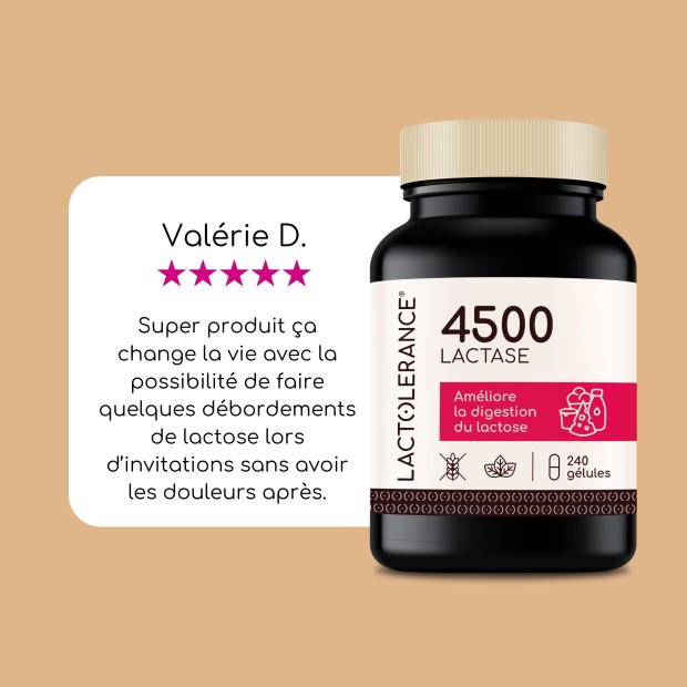 LACTOLERANCE 4500 - Pack de 600 gélules