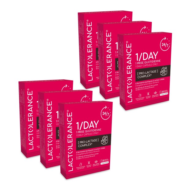 LACTOLERANCE 1/DAY - 6 mesi - 180 capsule