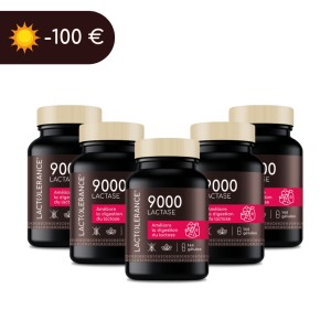 LACTOLERANCE 9000 - Packung mit 720 Laktase-Kapseln