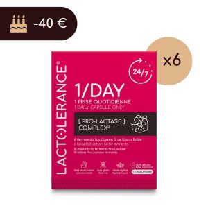 LACTOLERANCE 1/DAY - 6 Monate - 180 Kapseln