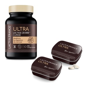 LACTOLERANCE ULTRA - 272 compresse di lattasi + lipasi