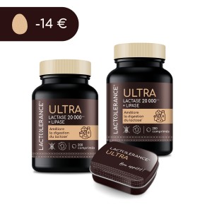 LACTOLERANCE ULTRA - 436 Laktase + Lipase Tabletten