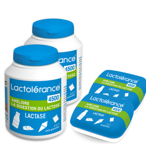 600 gélules de lactase intolérance au lactose modérée - Lactolérance 4500