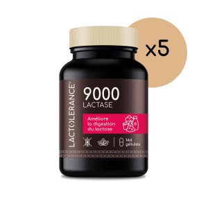 LACTOLERANCE 9000 - Envase de 720 cápsulas de lactasa
