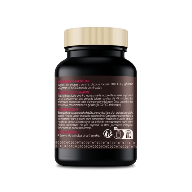 LACTOLERANCE 9000 - Pack de 720 gélules de lactase