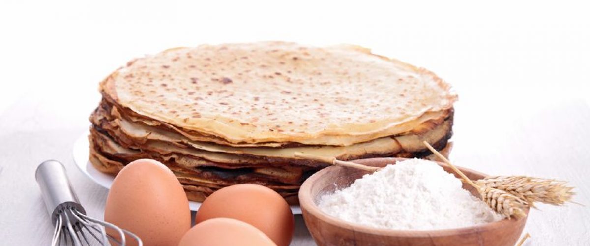 Crêpes sans lactose
