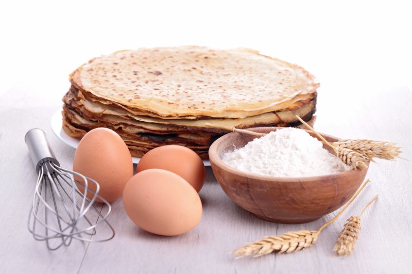 Crêpes sans lactose*