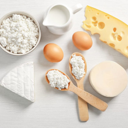 Teneur en lactose des principaux produits laitiers