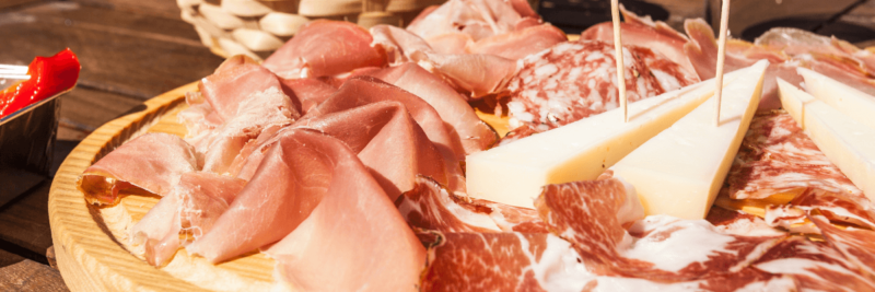 Le lactose se cache aussi dans la charcuterie