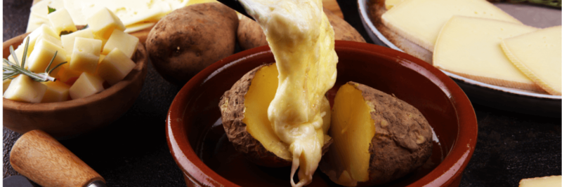 Fromage à raclette fondant