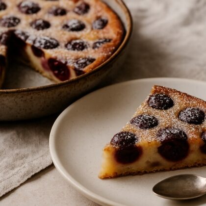 Clafoutis sans lactose : la recette gourmande et digeste