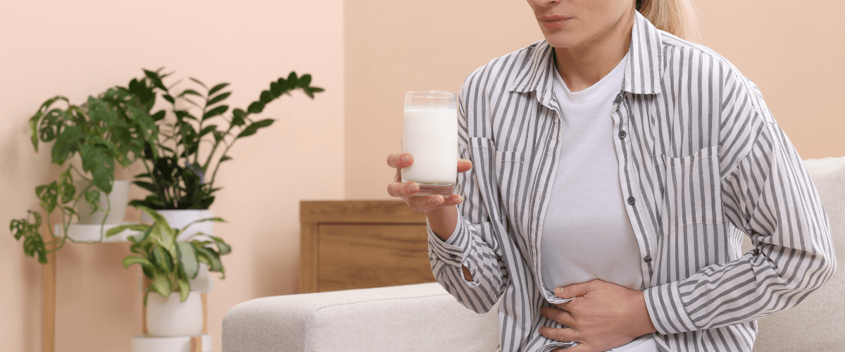 Les symptômes de l’intolérance au lactose