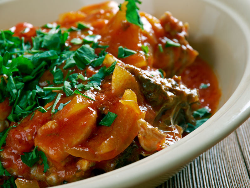 Poulet Marengo sans lactose