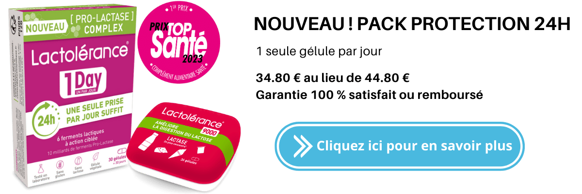 Pack Protection 24h Intolérance au lactose