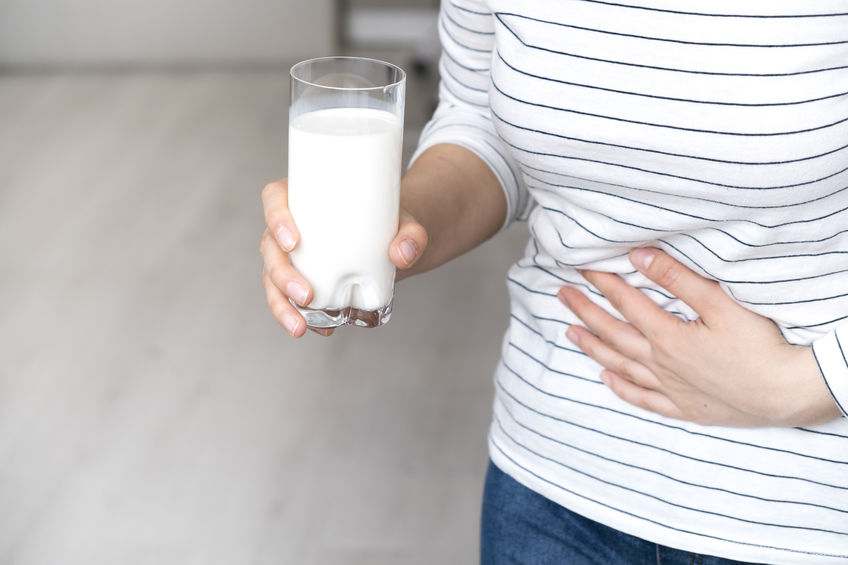 souffrir d'intolérance au lactose