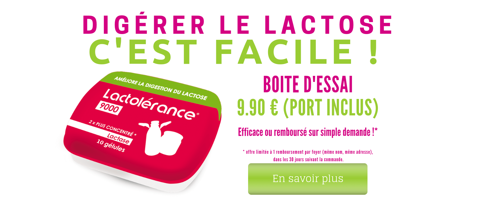 Digérer le lactose c'est facile !