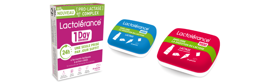 Gamme Lactolérance