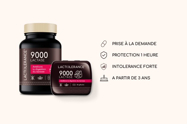 LACTOLERANCE 1/DAY précurseur naturel de lactase