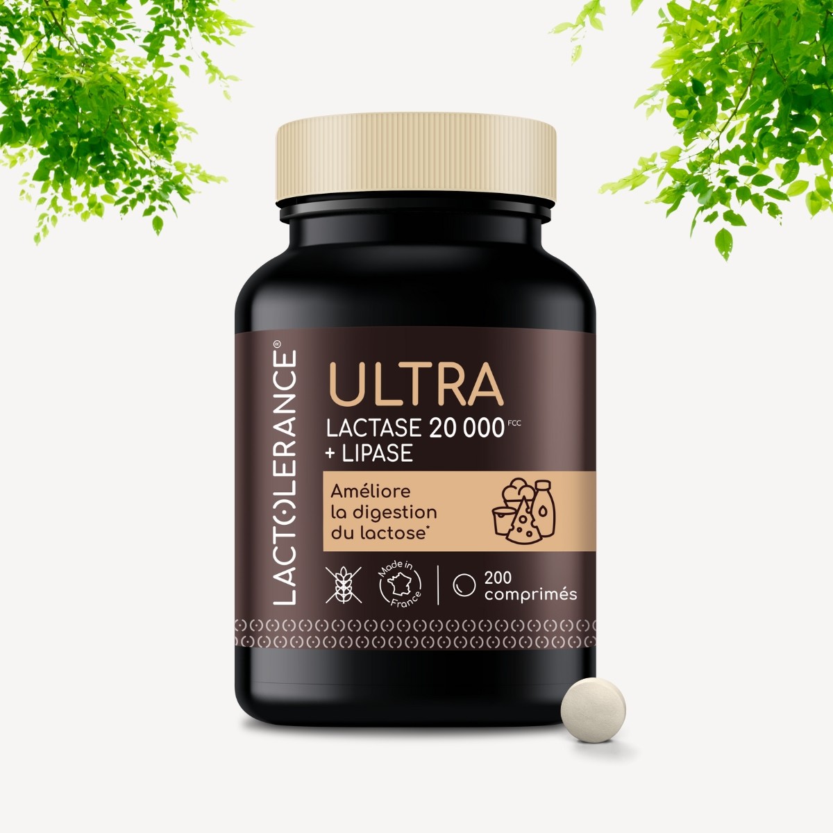 LACTOLERANCE ULTRA - 436 compresse di lattasi + lipasi